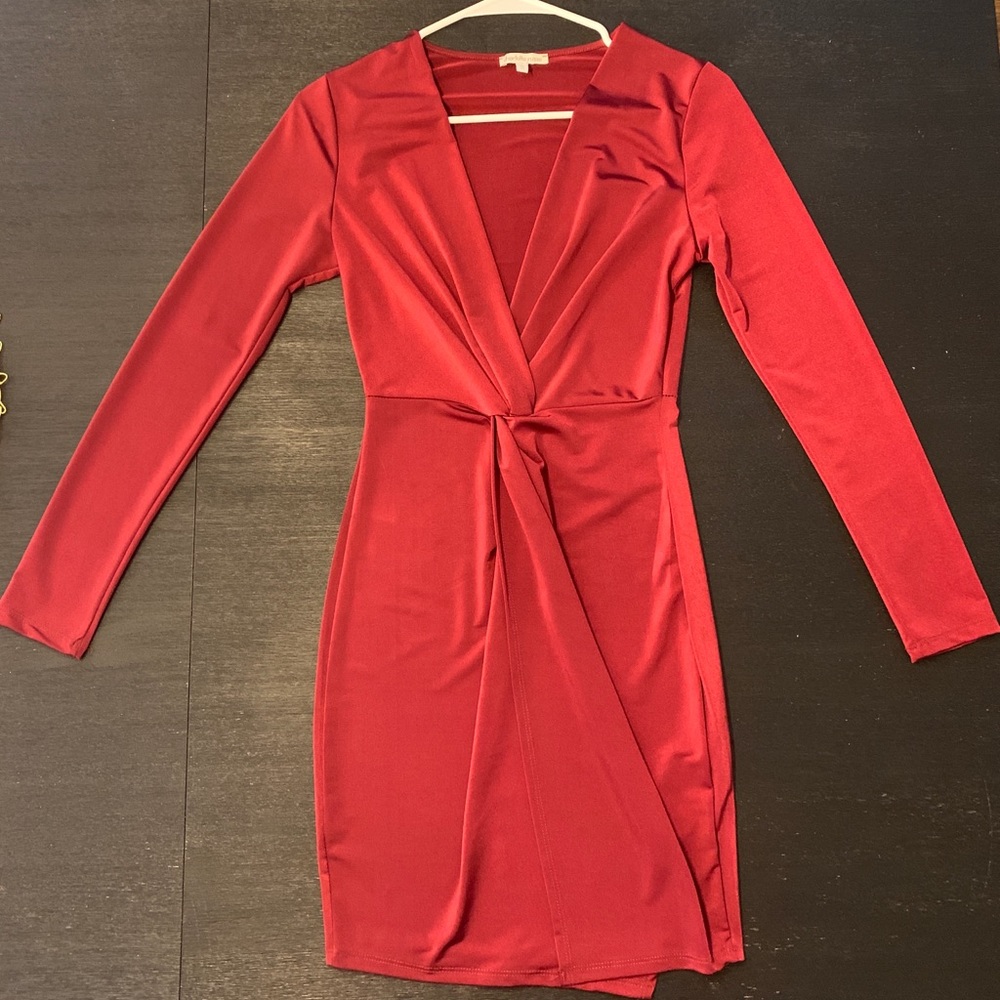 Red dress